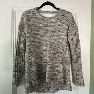 Love By Design Black and White Crew Neck Sweater